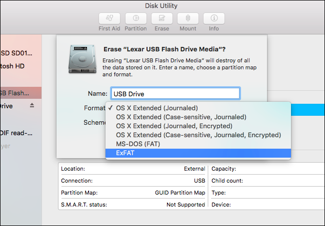 How To Format G Drive For Mac Into Exfat